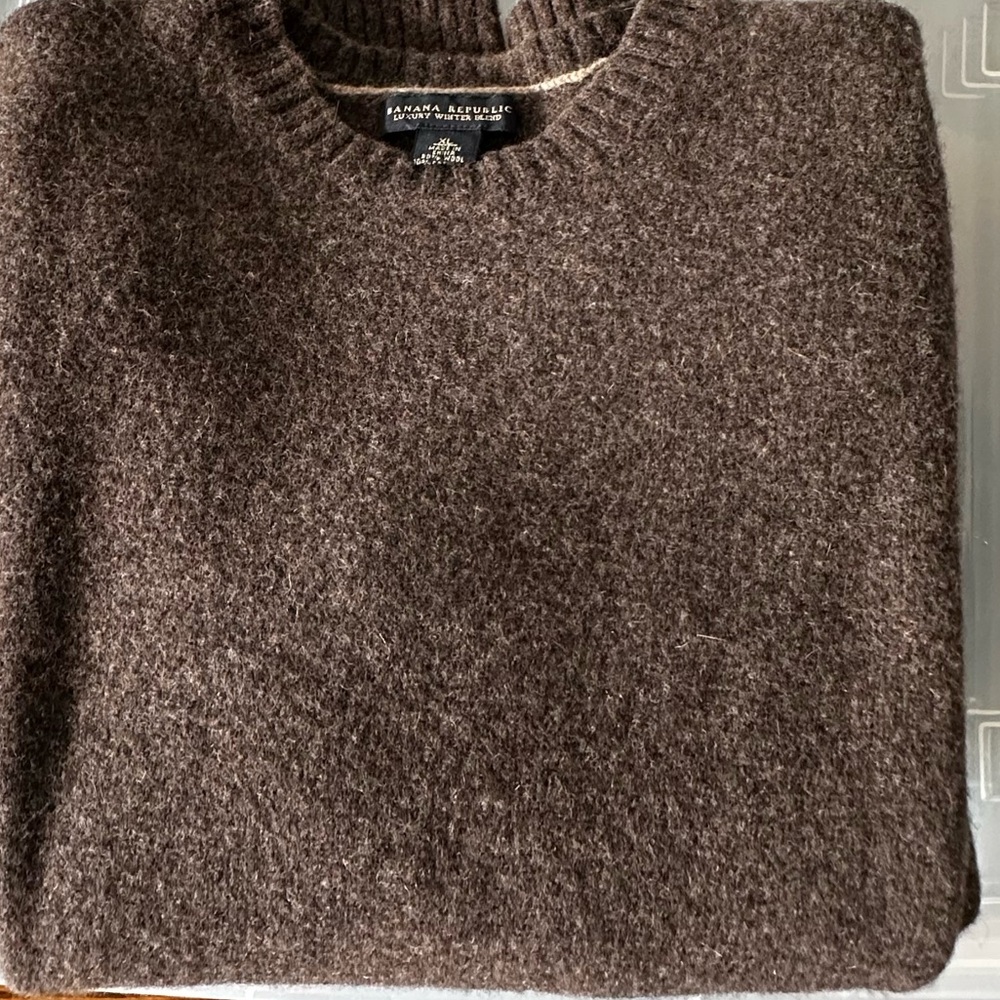 Brown sweater